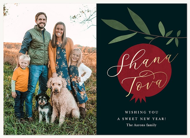 Sweet Fruit Rosh Hashanah cards