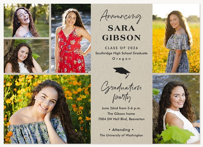 Artisan Kraft Graduation Cards