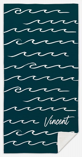 In the Waves Custom Beach Towels