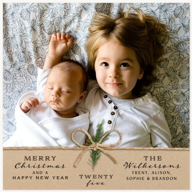 Cottage Craft Personalized Holiday Cards