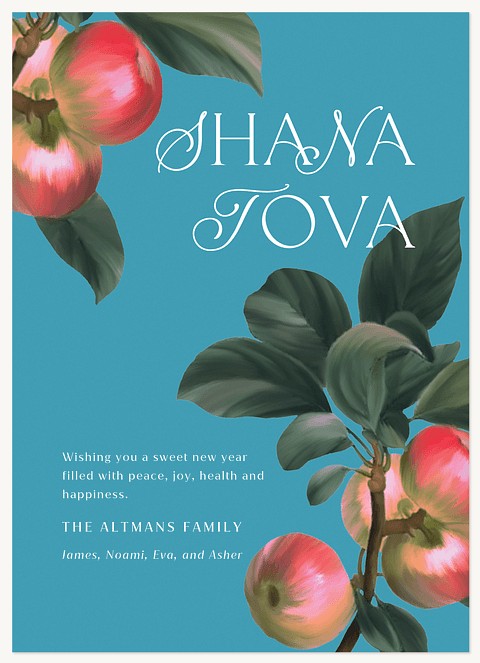 Bright Orchard Rosh Hashanah cards