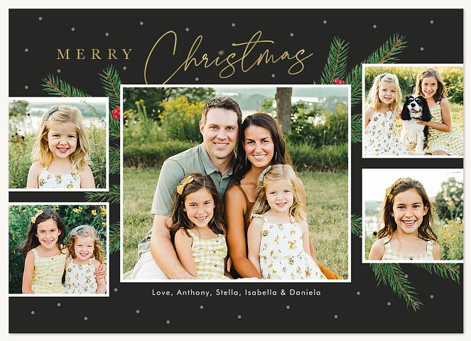 Winter Gallery Personalized Holiday Cards