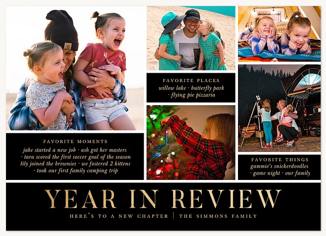 Windowpane Views Personalized Holiday Cards