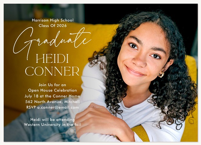 Casual Elegance Graduation Cards