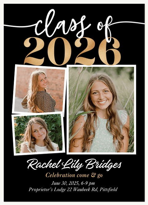 Bold Trio Graduation Cards