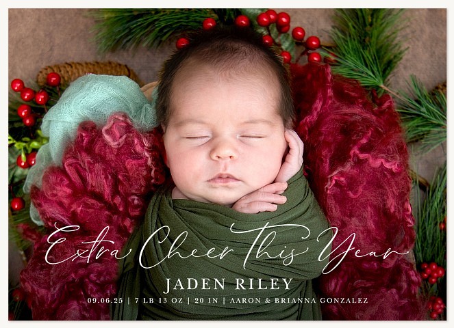 Bundle of Cheer Personalized Holiday Cards