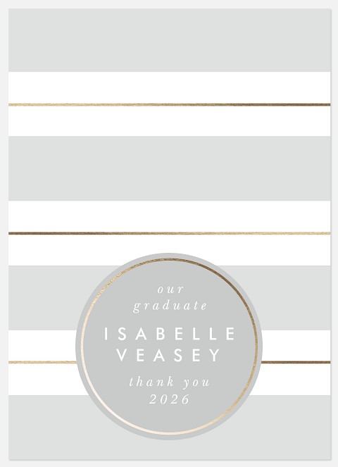 Modern Seal Thank You Cards 