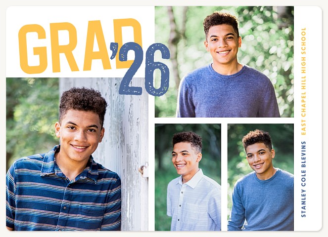 Simple & Sporty Graduation Cards