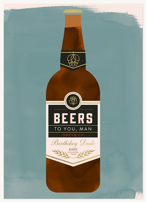 Beers To You Greeting Cards