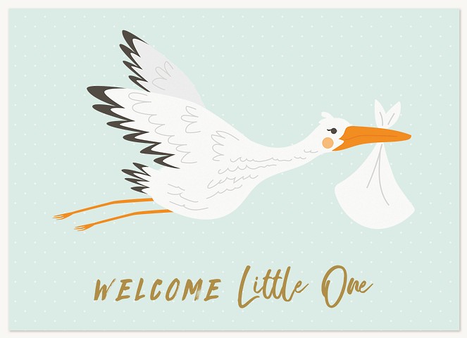 Welcome Little One Greeting Cards
