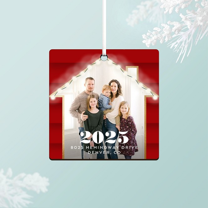 New Holiday Home Personalized Ornaments