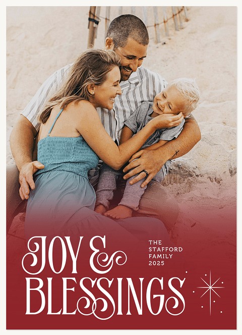 Joyful Whimsy Photo Holiday Cards