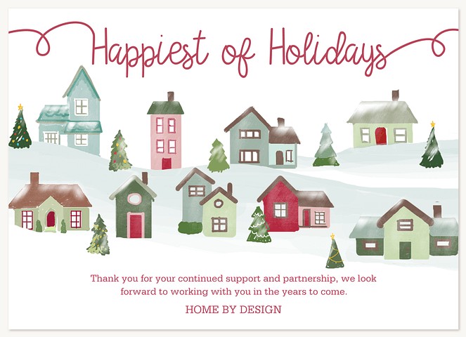 Christmastown Business Holiday Cards