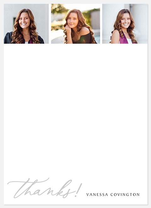 Classic Trio Thank You Cards 