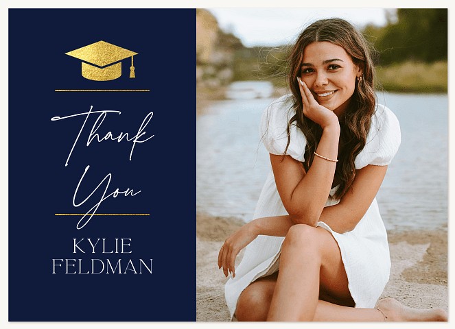 Capped Thank You Cards 