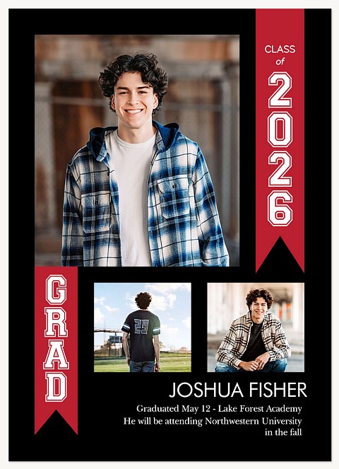 Big Banner Graduation Cards