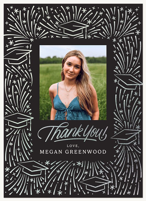 Celebration Caps Thanks Thank You Cards 