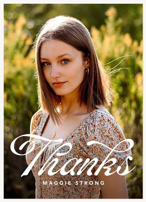 Top Grad Thank You Cards 