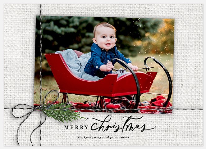 Canvas & Twine Holiday Photo Cards