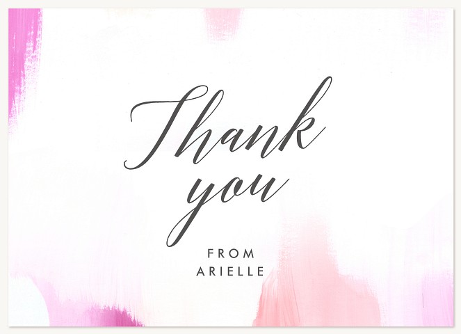 A Feminine Touch Thank You Cards 