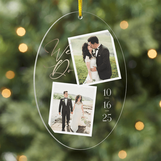 Wedded Bliss Personalized Ornaments