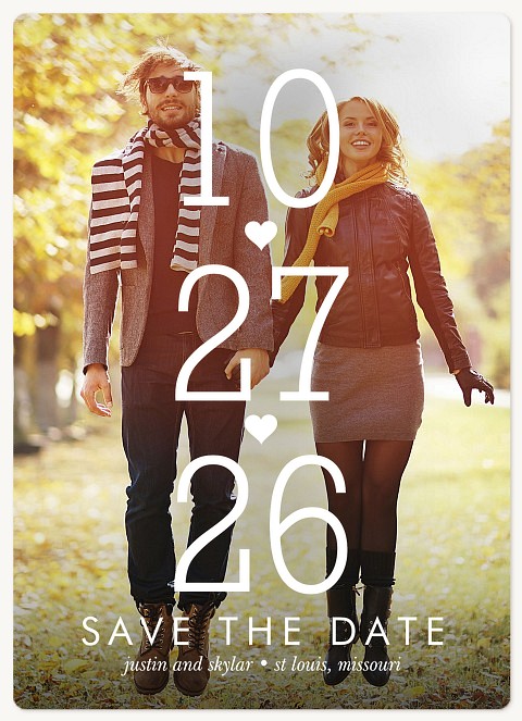 Our Big Day Save the Date Magnets