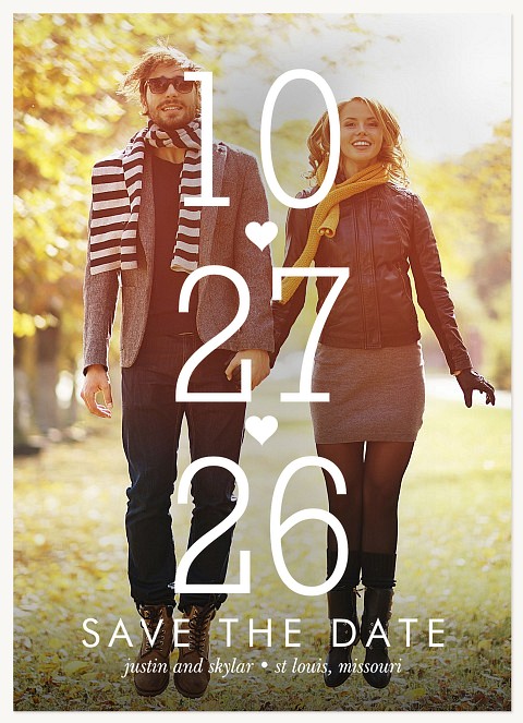 Our Big Day Save the Date Cards