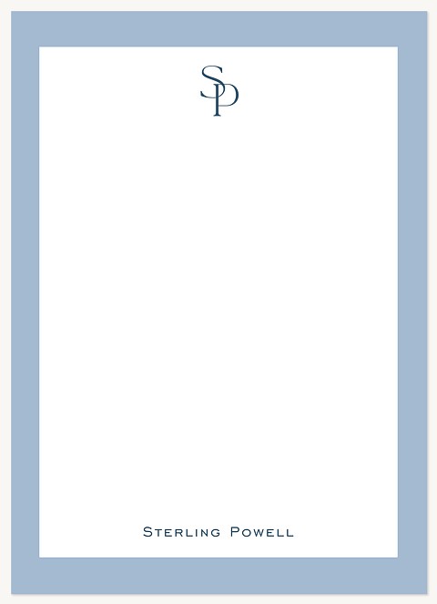 Sterling Border Stationery