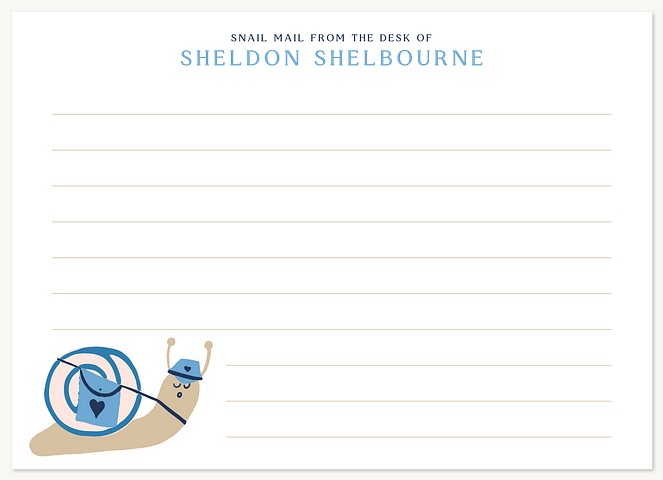 Snail Mail Stationery
