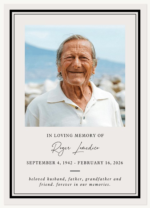 Eternal Life Memorial & Sympathy Cards