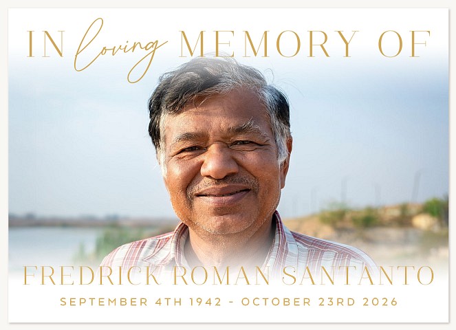 Loving Memories Memorial & Sympathy Cards