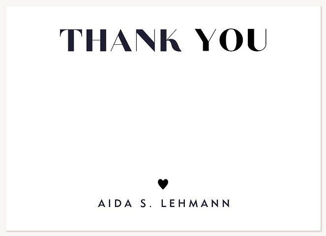 Modern Mix Thank You Cards 