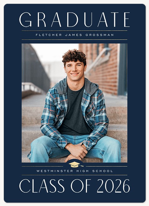 Heritage Panel Graduation Cards