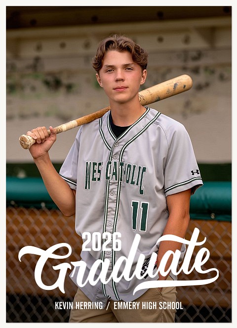 Vintage Pennant Graduation Cards