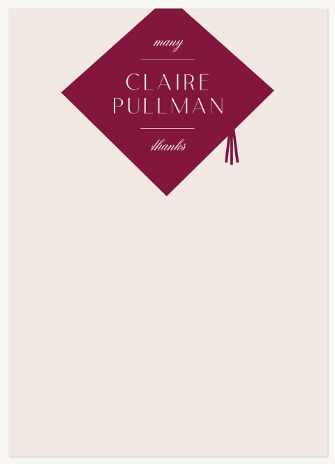 Modern Mortar Thank You Cards 