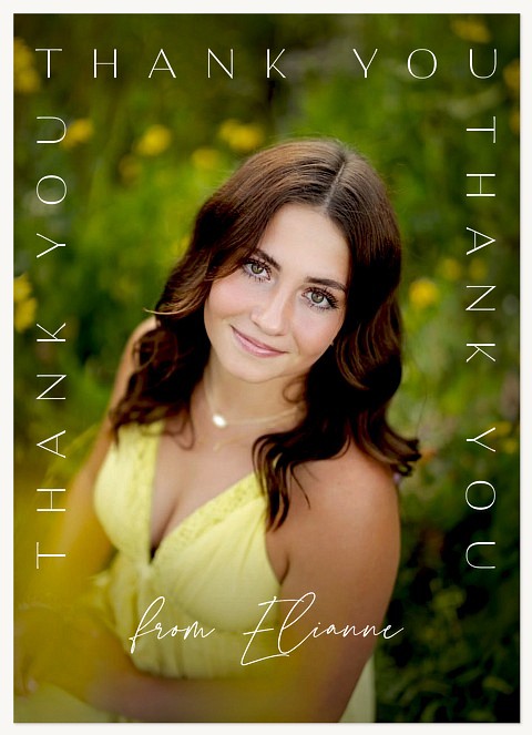 Thank You Edge Thank You Cards 