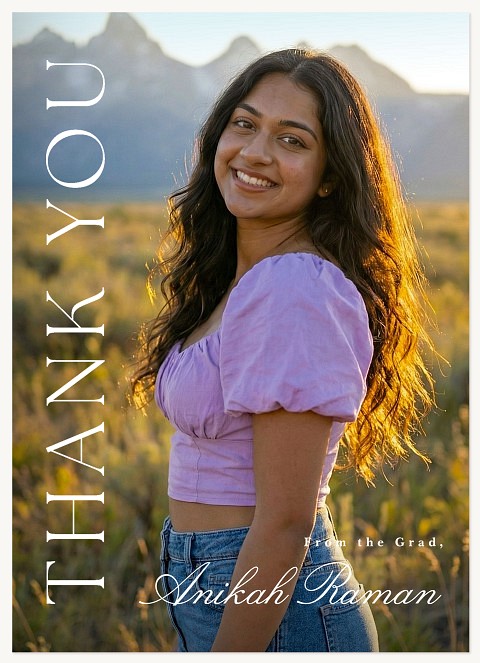 Framed With Gratitude Thank You Cards 