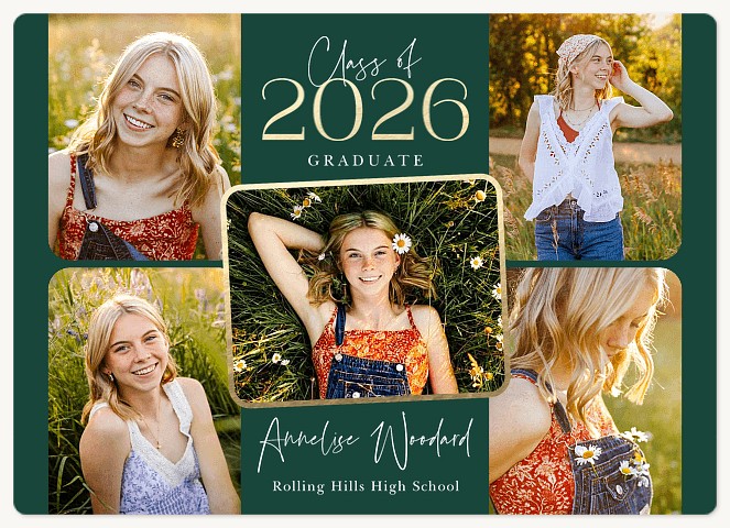 Quintet Graduation Cards