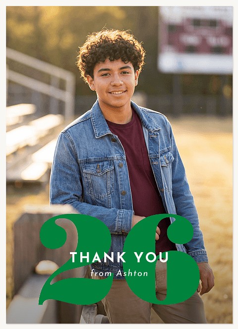 Premier Year Thank You Cards 