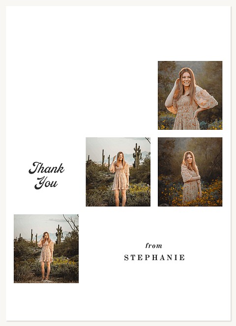 Thank You Grid Thank You Cards 