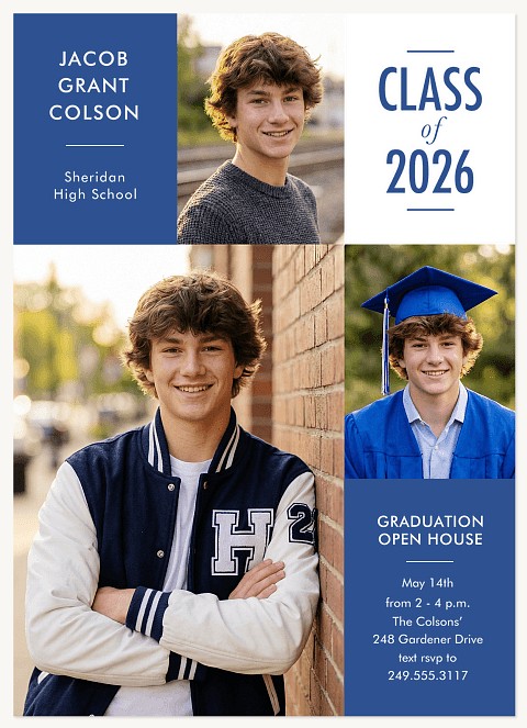 Tiled Moments Graduation Cards