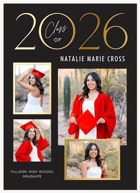 The Bold Yearmark Graduation Cards