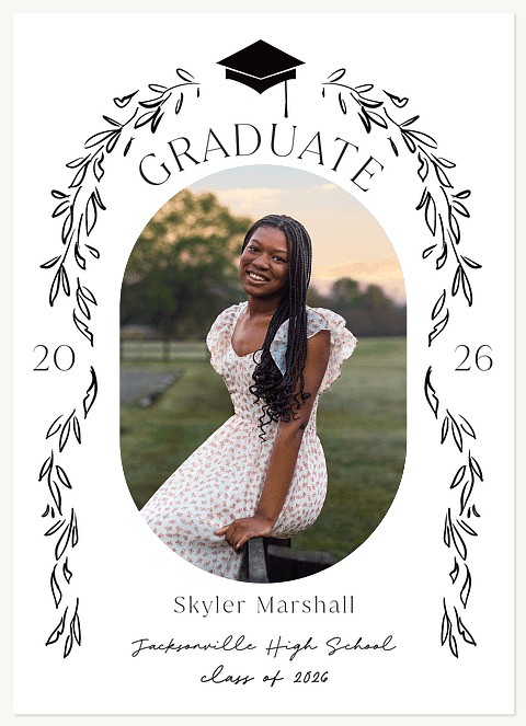 Laurel Cascade Graduation Cards