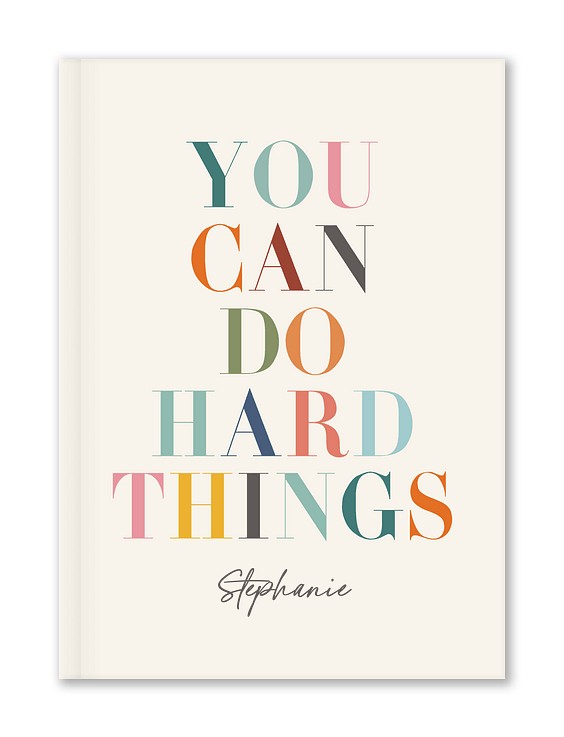 Positivity Palette Custom Hardcover Journals