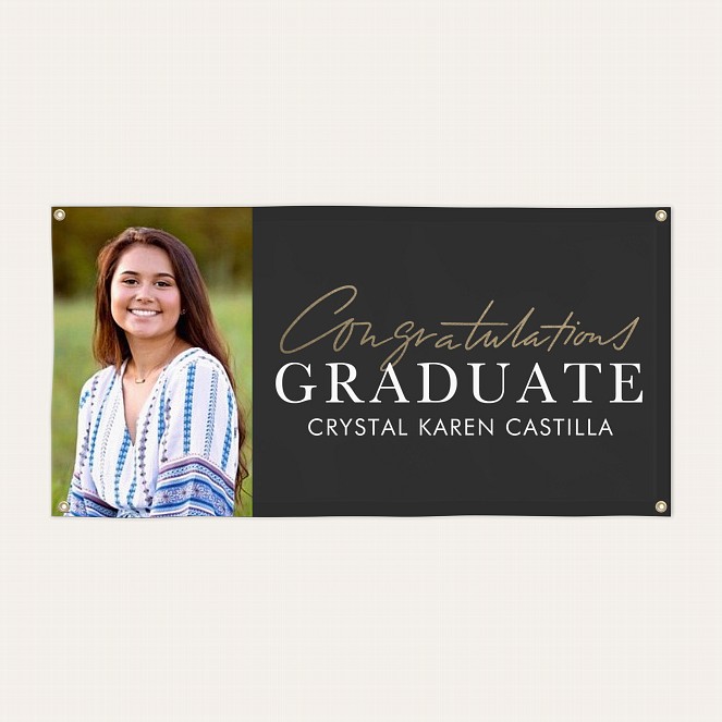 Congratulations Graduation Banner Custom Banners