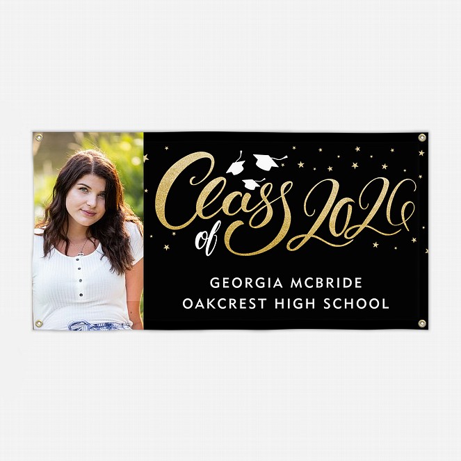 Star Graduate Banner  Graduation Banners