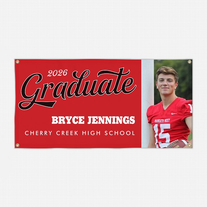 School Spirit Graduation Banner Graduation Banners