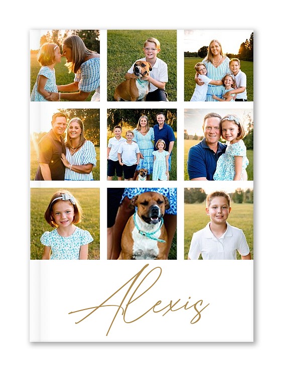 Modern Blocks Custom Hardcover Journals