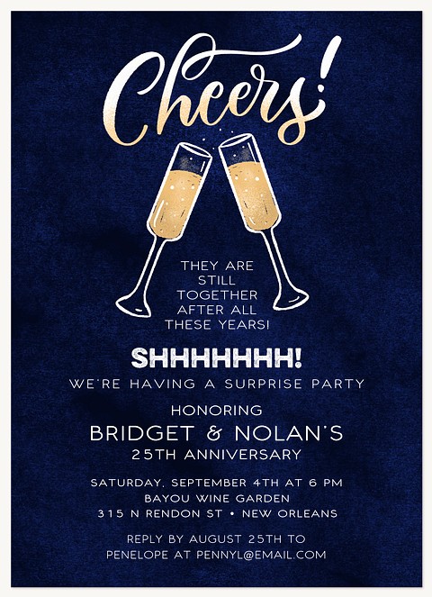 Still Together Wedding Anniversary Invitations