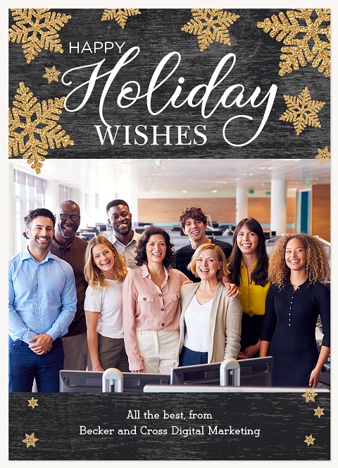 Gold & Myrrh Business Holiday Cards